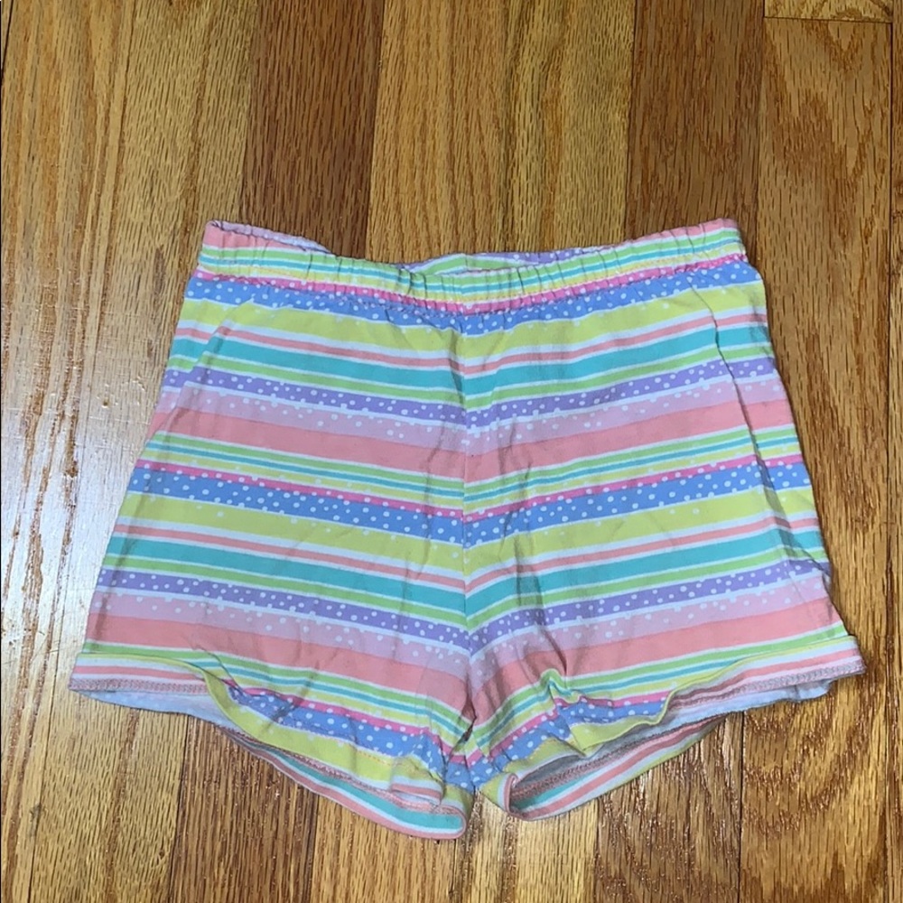 Colorful tight shorts